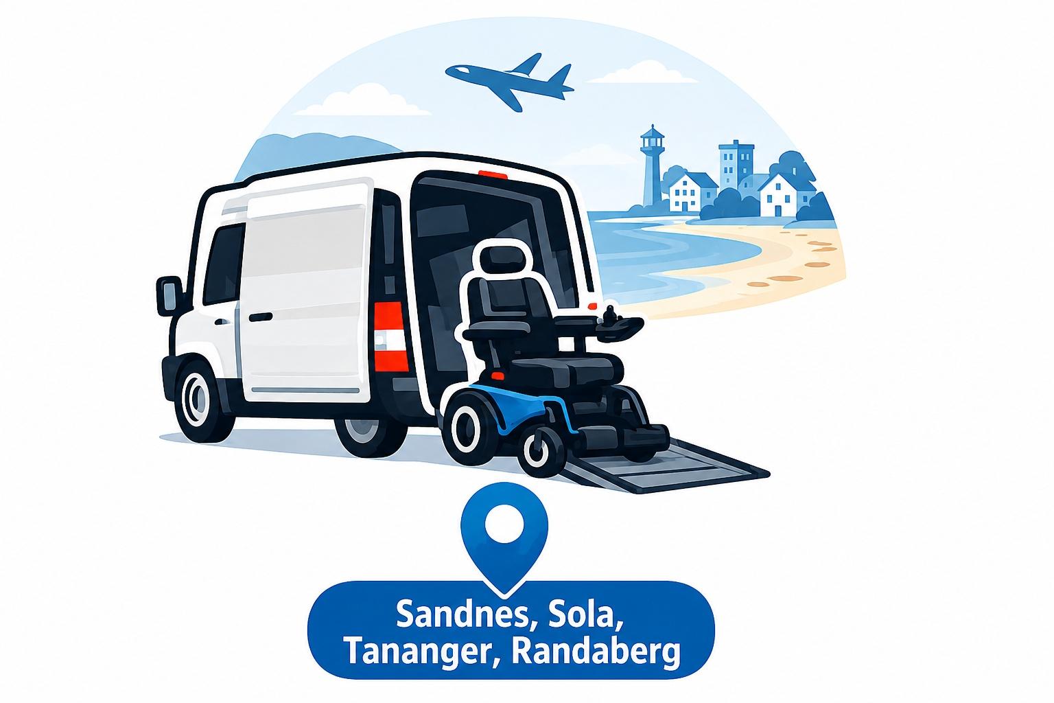 Levering og henting – Sandnes, Sola, Tananger og Randaberg